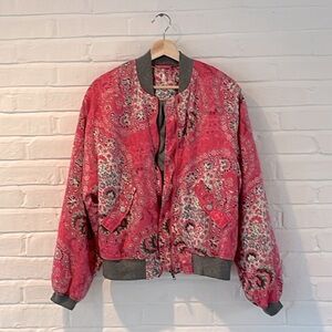 Free People quilted bomber jacket 🧥